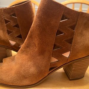 Lucky Brand suede bootie
